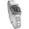 Casio Стандартные Аналоговые Женские Наручные Часы LTP-V007D-1B Черный Серебристый Металлический Ремешок Импортная Модель