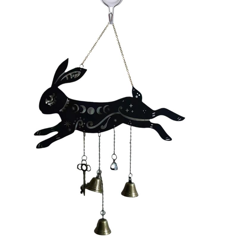 Easter Bunny Wind Chimes Garden Cute Easter Wind Chime With Fox And Rabbit Bunny Wind Chime Outdoor Decor Sturdy Wind