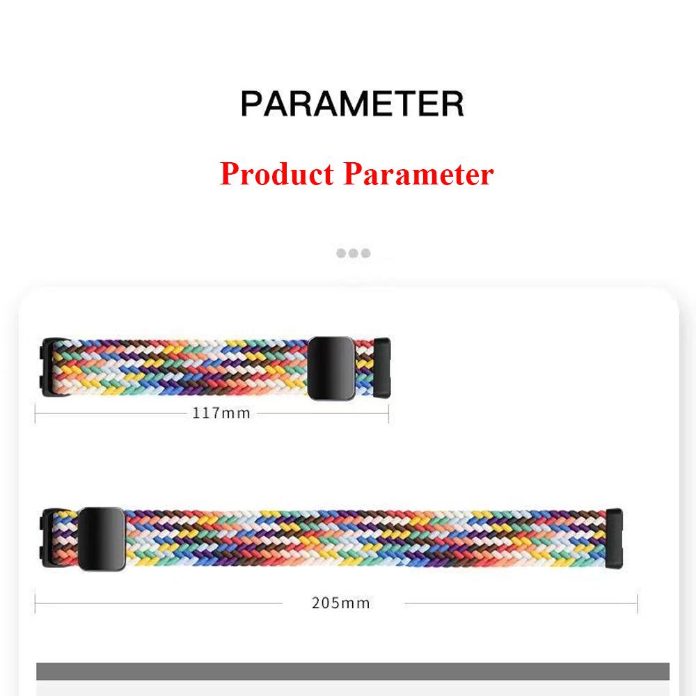 Плетеный нейлоновый ремешок-петля для Huawei Band 10 9 8, регулируемый браслет с магнитной застежкой для Huanwei Band 10/9, аксессуары для браслета