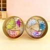 3Pcs Glitter Transparent Dumpling Fidget Toys With Steamer Portable Stress Relief Toy for Kids Adult Office Home