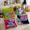 Music Band Ffemtanyl Cushion Cover Plush Decorative Pillow Case With Hidden Zipper Cutecore Room Decor For Home