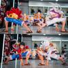 2025 19см Аниме One Piece Фигурка Луффи Ника Пятая Передача Второе Пробуждение Демона Статуэтка ПВХ Фигурка Действия Коллекционная Модель Игрушки
