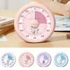 Silent Operation Countdown Alarm Clock Portable Kitchen Timer Student Timer Visual Timer  Kids