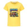 5574 Футболка с принтом игры Roblox для мальчиков и девочек, с короткими рукавами