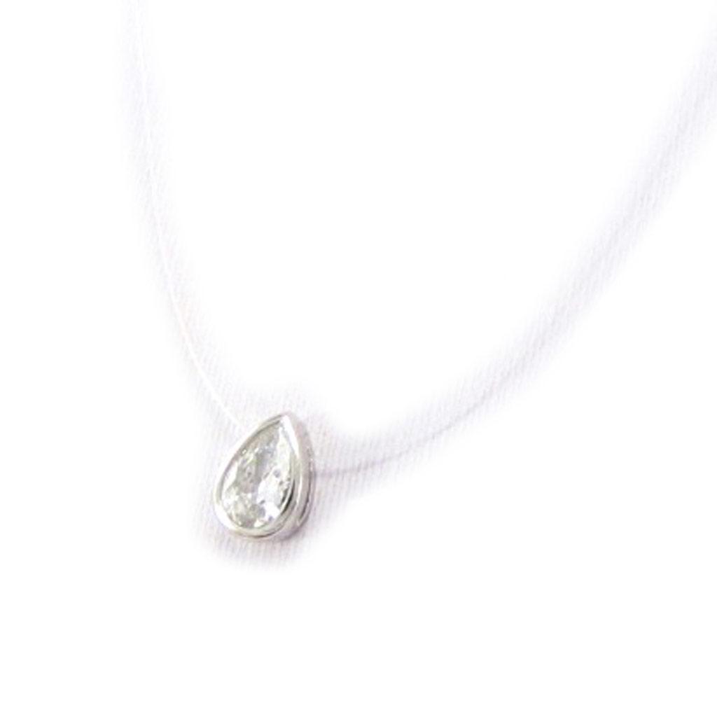 Les Trésors De Lily [K3678] — Белое колье-кабель Essentiel