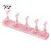 Nail Painting Practice Base False Holder with Glitter Base, Magnetic Press-on for Stand Beginner Nails Painting, Art & Display