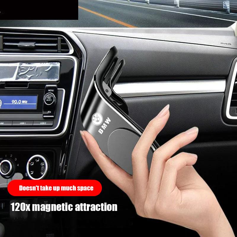 2026 Hot Magnetic Car Phone Holder Metal Stand Accessories Sticker For BMW G80 G06 G07 G42 G14 G15 G16 F82 F20 F21 F83 M2 M3 M4 M5 M8