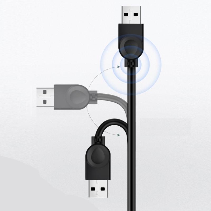 Высокоскоростной USB 3.0 удлинитель 5 Гбит/с, разъем папа-мама, кабель для передачи данных для компьютерной мыши, ноутбука