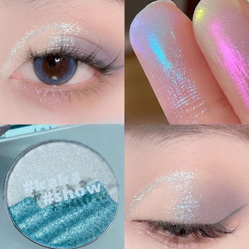 Двухцветный хайлайтер Aurora Chameleon Highlighting & Finishing All-in-One Palette Pearlescent Burst Highlighter Face Highlighter