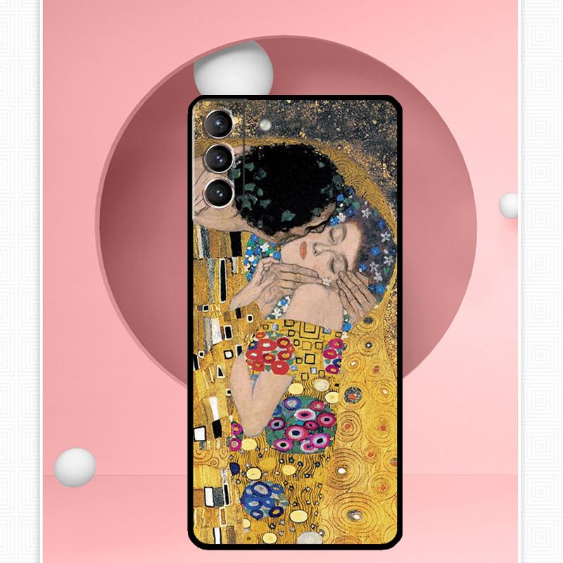 Чехол с изображением картины Густава Климта для Samsung Galaxy S24 S23 Ultra S22 S20 FE S21 FE Note 10 20 S8 S9 S10 Plus