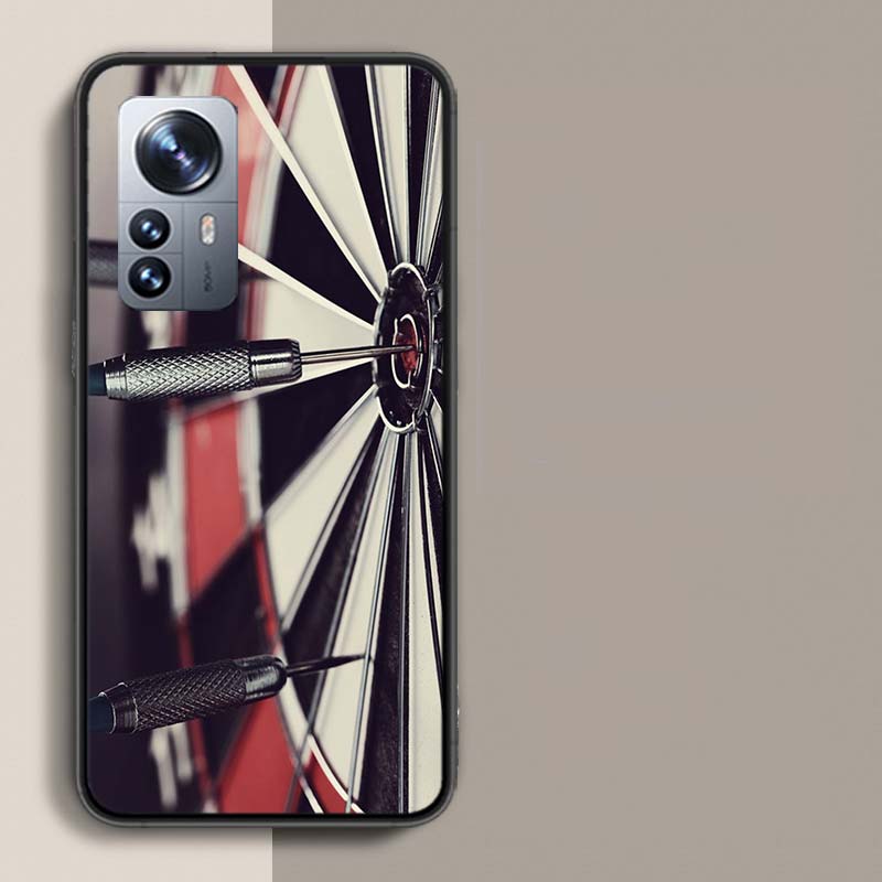 Darts Aesthetics Wire Target Phone Case For Redmi Note 13 Pro Plus 14 Pro+ 12S 12 11S 11T 11E 11 10S 10 9S 9 Xiaomi Capa TPU