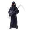 Halloween Death Cosplay Suit Death Is Here Dark Magician Show Suit Sickle Hood Cape Set