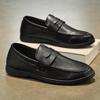 2025 осень новые дышащие мужские туфли-бини лоферы низкие повседневные туфли в британском стиле мужская обувь универсальная модная обувь