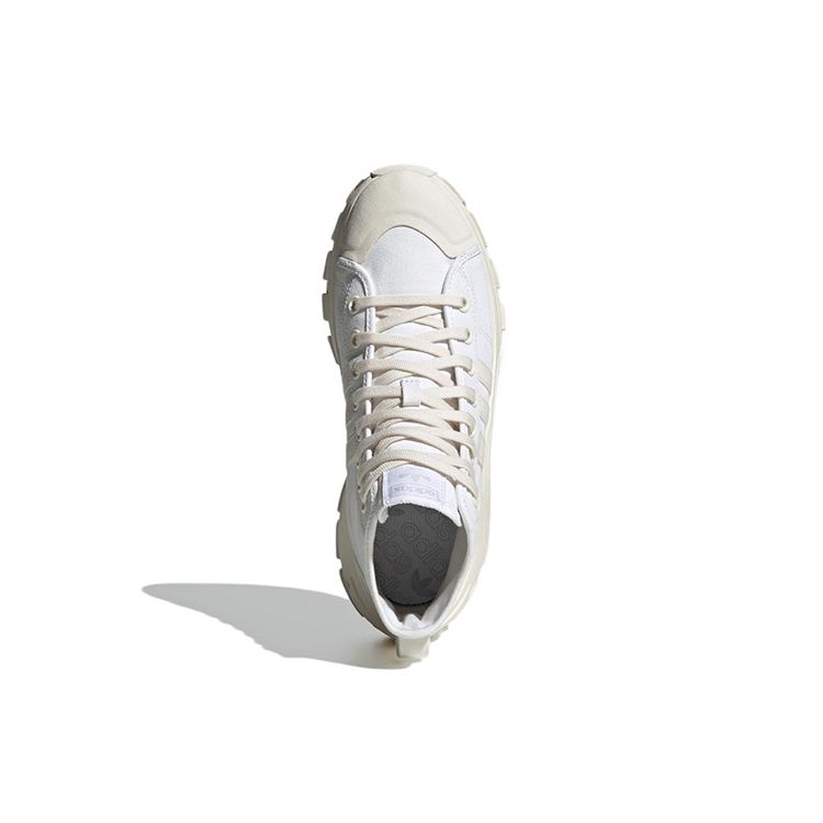 Adidas Кроссовки унисекс Nizza High XY22 Cloud White Chalk-White Grey-Two HR1441