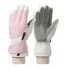 New Stylish Women Custom Logo Windproof Waterproof Winter Warm Thermal Touchscreen Snowboarding Ski Gloves