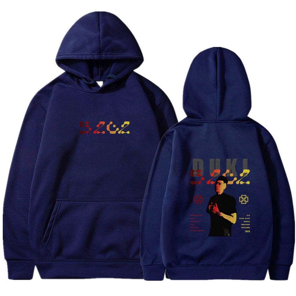 Rapper Duki 5202 MIXTAPE Album Hoodies Men's Women Clothing Fashion Hip Hop Hooded Sweatshirts Vintage Streetwear Winter Hoody