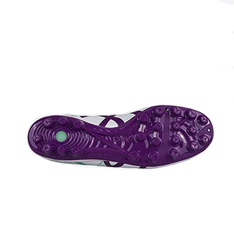 Asics Бутсы для футбола Ds Light Series с низким верхом на шнуровке Унисекс Футбольные бутсы Бело-фиолетовые 1103A032-108