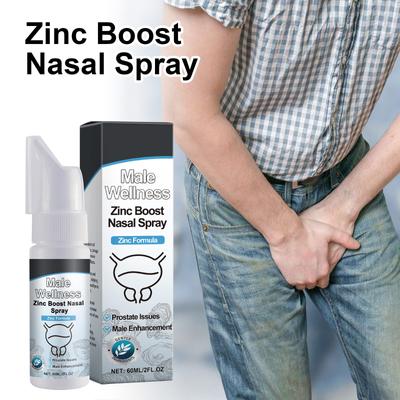 Спрей для носа для мужчин, простата, назальный спрей для мужчин, ежедневные упражнения для тела, облегчение дискомфорта, мягкий ингредиент, комфортный спрей 60 мл