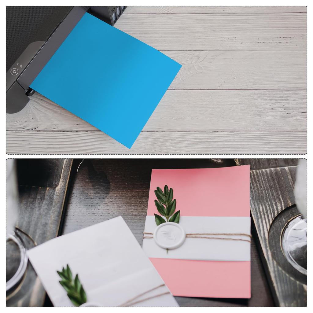 Uxcell 60 листов черного картона x 200GS картонная бумага для принтера для поделок приглашений открыток скрапбукинга живописи 20" 15" M/75lb