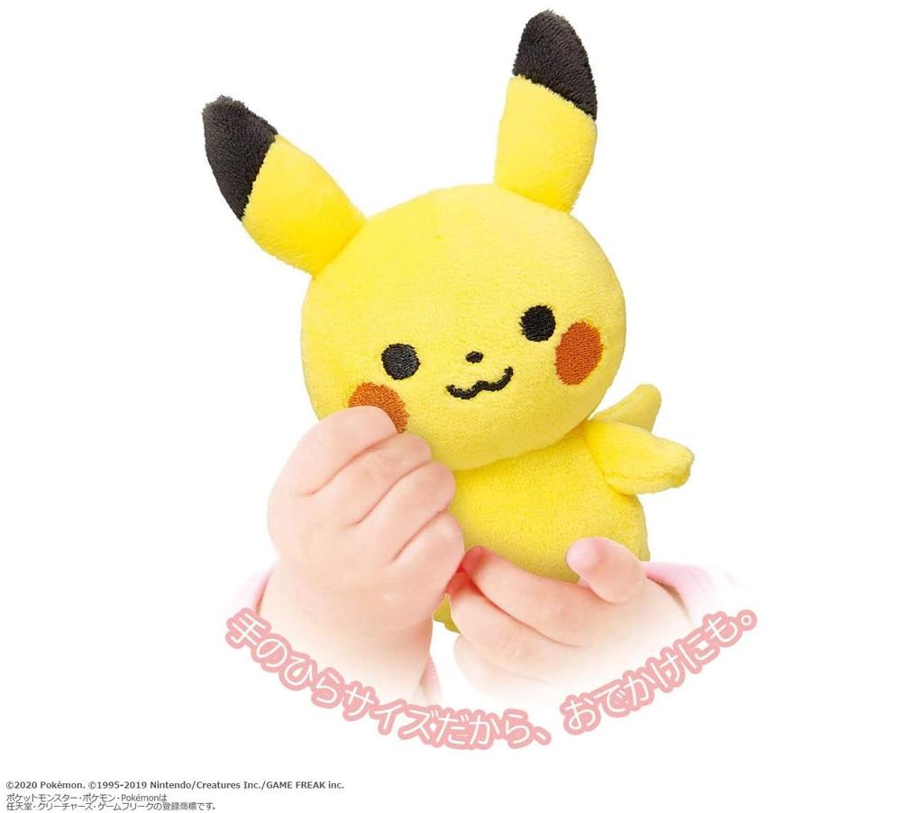 Игрушка Royal Monpoke My Milk Pikachu мягкая погремушка Pokemon Baby стоит сама по себе (игрушка из ткани/мягкая) (ручная стирка)