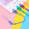 1PC Anti-lost Chain Infant Chew Toy Pacifier Chain Baby Teething Nipple Strap Dummy Clips