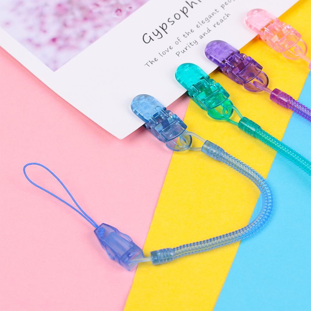 1PC Anti-lost Chain Infant Chew Toy Pacifier Chain Baby Teething Nipple Strap Dummy Clips