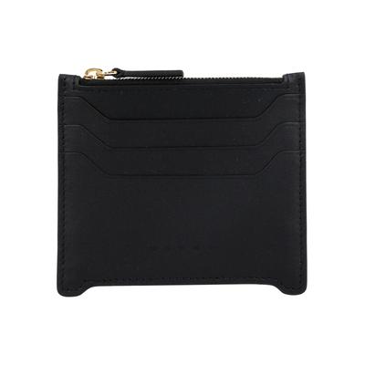 Marni Trunkaru Кошелек для карт на молнии из телячьей кожи Pfmo0112u0 P6948 00n99