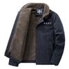 Men 'S Jacket Autumn And Winter Wear Plus Velvet Thick Cotton Warm Large Size Casual Jacket 