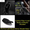 Car Gear Shift Knob Head Handle Decoration Cover Trim For BMW X1 F48 / X2 F39   Red / Carbon Fiber Accessories Interior