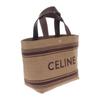 CELINE  116992FRY.02NU 2WAY bag Brown leather/Raffia Women