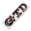 3D Металлическая эмблема GTD для автомобиля, наклейка на багажник, эмблема на решетку радиатора для Polo GTD MK4 MK5 MK6 MK7 Golf 4 5 6 7, автоаксессуары