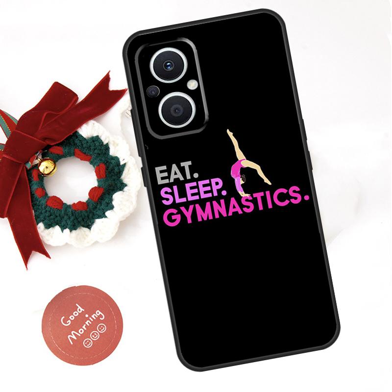 Чехол "Люблю Гимнастику" для OPPO Reno 8T 4Z 5Z 11F 10 11 Pro 5 6 7 8 Lite OPPO Find X2 X3 X6 Pro X5 Lite
