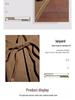 Waterproof Canvas Waist Apron with Logo Printing for Cafes and Restaurants
