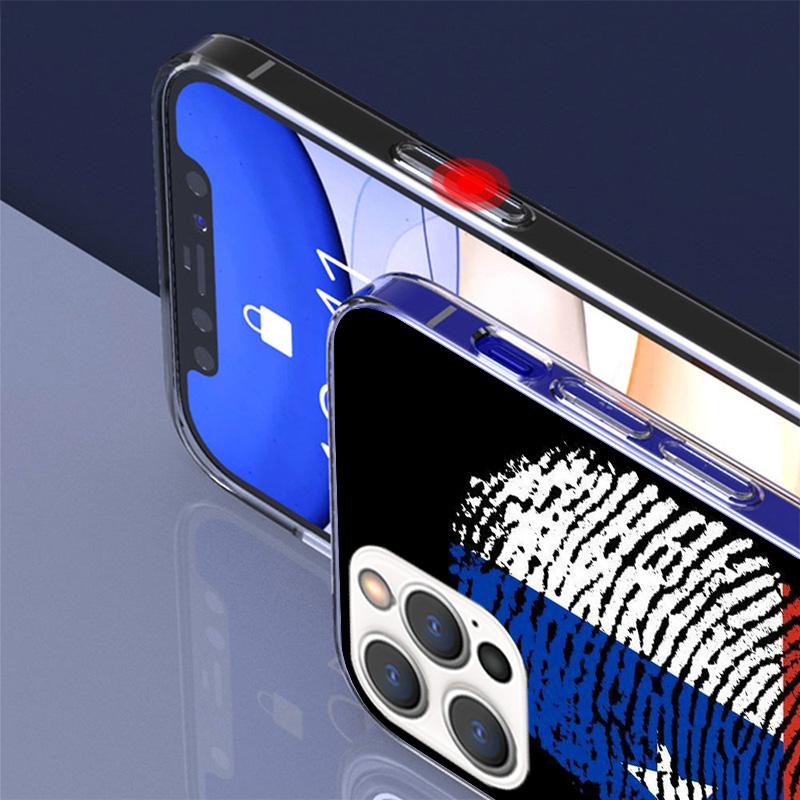 Chile Flag Phone Case For iPhone 17 Air 16 15 Pro Max 14 Plus 13 Mini 12 11 Cover 7 8 SE Silicone Shell Print Fundas 17 Air 16 1