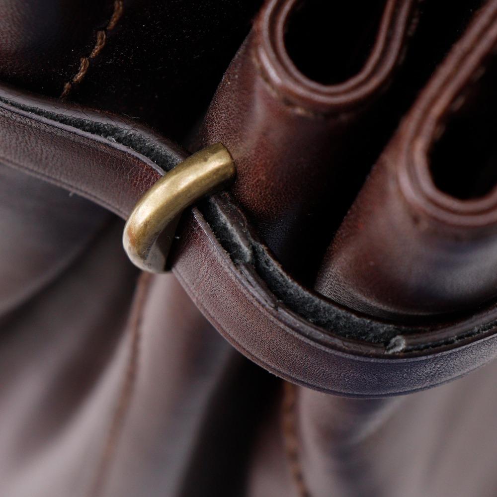 BALLY Tote Bag Brown leather Women Used