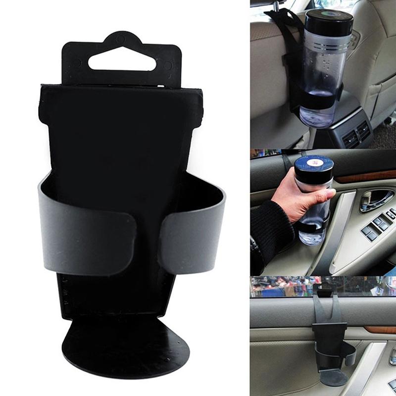 Car Truck Drink Water Botter Holder Universal Black Beverage Cup Holder