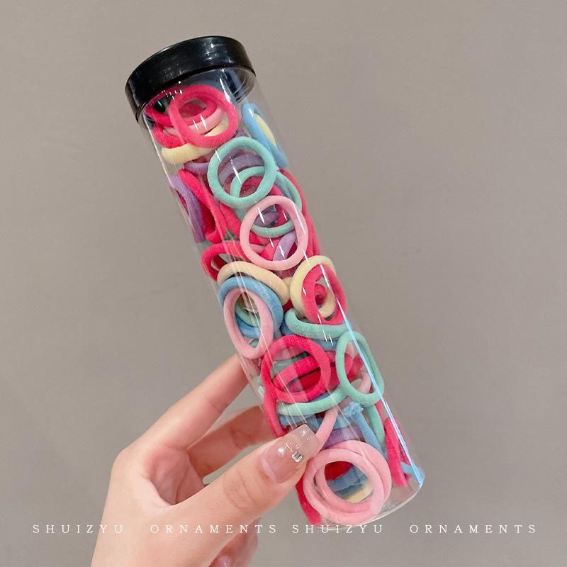 Высокоэластичная резинка для волос «конский хвост» для девочек – прочный, нежный и милый головной убор для детей.