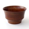 Kishu Lacquerware Tsunoda Seibei Shoten Bowl Dishwasher Safe Soup Bowl Wooden Lacquerware Mizume Sakura HACHI Brown Single Item B.C. WM-403029