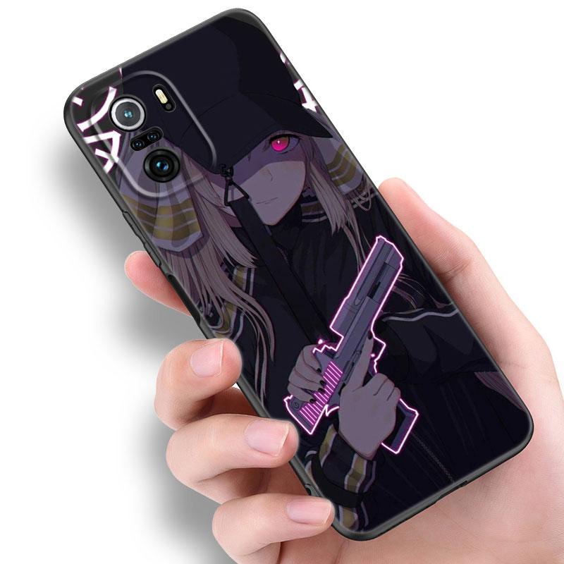 Чехол для телефона с изображением аниме Vaporwave Glitch для Xiaomi Redmi Note 5 6 9T K20 K40 K50 Pro 7A 8A 9A 9C 9i 10A 10C A1 S2, черный чехол из ТПУ