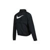 Dri-FIT Swoosh Run Reflective Logo Print Packable Stand Collar Jacket Women Jacket Black DD4926-010