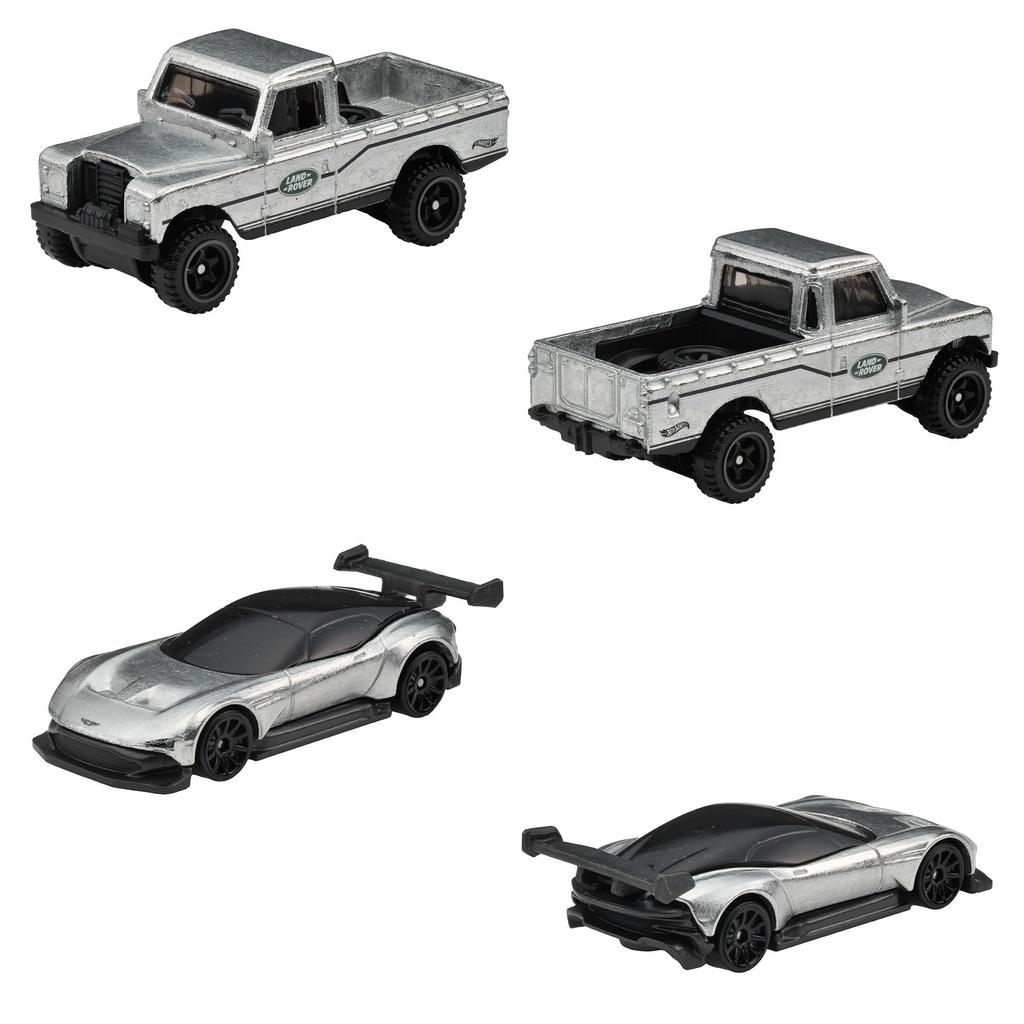 MATTEL Hot Wheels Zamak Multi Pack Mini Years Old and HLK52 [6 Cars] [3 Over]