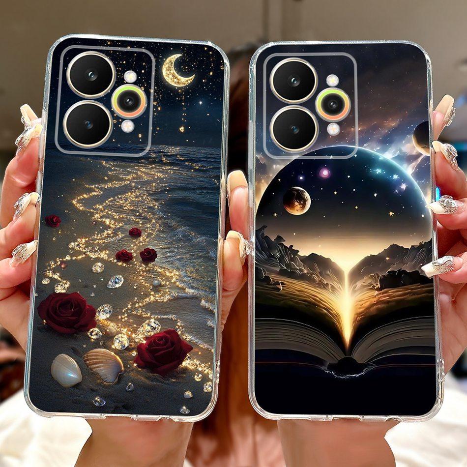 Для Realme 15 15Pro Крутой Чехол для Телефона с Рисунком Дракона и Тигра Для Realme 15 Pro Realme15 5G Мягкие Силиконовые TPU Чехлы