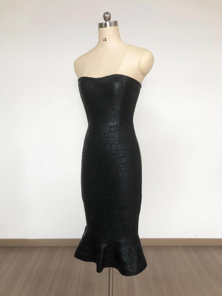 Высококачественное европейское и американское облегающее платье-русалка без рукавов на бретелях