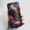 Чехол для телефона Tecno Spark 7P Бампер Мягкий Силикон Новый Черный Чехол Модный Стиль Цветочный Цветочный Расписной Ударопрочный Чехол