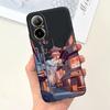 Чехол для телефона Realme C67 4G RealmeC67 4G RMX3890 Модный узор с луной Мягкий силиконовый защитный задний чехол
