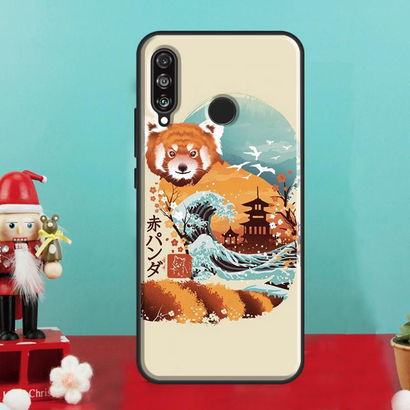 Чехол с красной пандой для Huawei Nova 9 10 SE 12i 11i 8i 12s Y90 Y60 Y70 Y72 Y61 Y91 P20 P40 P30 Lite P60 Pro