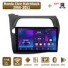 Android Car Radio For Honda Civic Hatchback 2006-2011 Мультимедийный проигрыватель Головное устройство Стерео GPS Навигация BT WIFI 1+16 ГБ