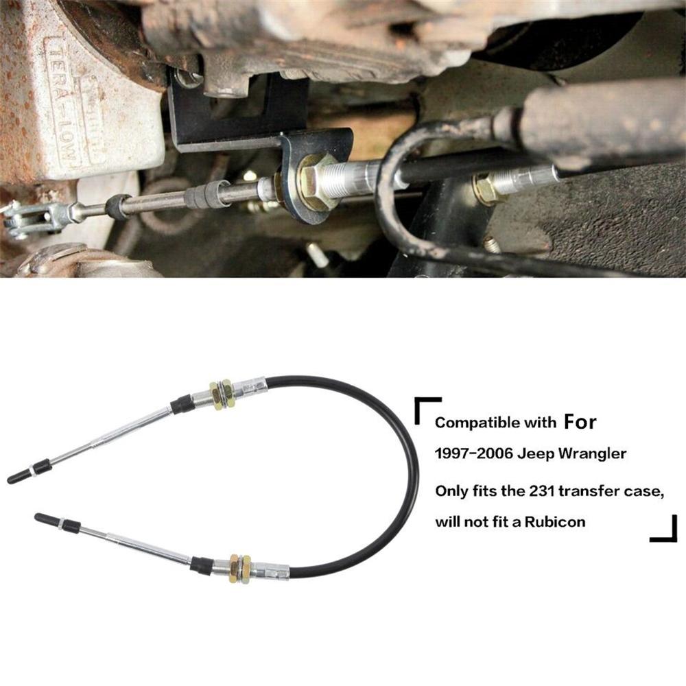 Модернизация троса переключения передач раздаточной коробки, усиленная, подходит для Jeep Wrangler Tj 97-06 годов