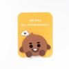 Мультяшный ручной держатель для телефона Bt21, выдвижной настольный держатель-подушка, милый органайзер для наушников, аксессуары для айдолов