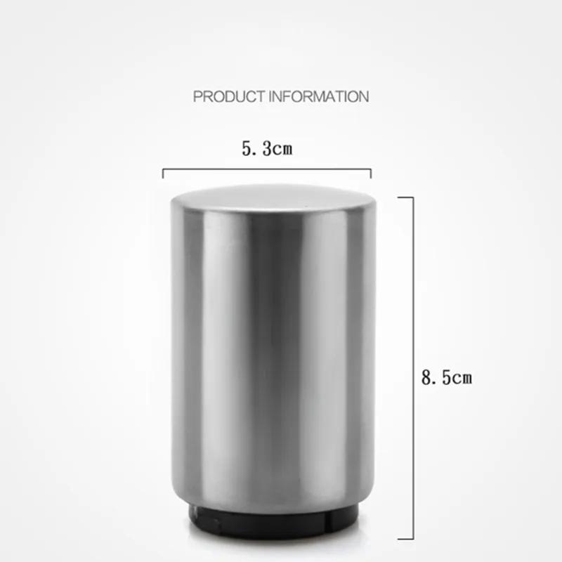 Magnetic Automatic Beer Bottle Opener Stainless Steel Beverage Bottles Wine Openers Jar Opener Bar Tools Kitchen Gadget